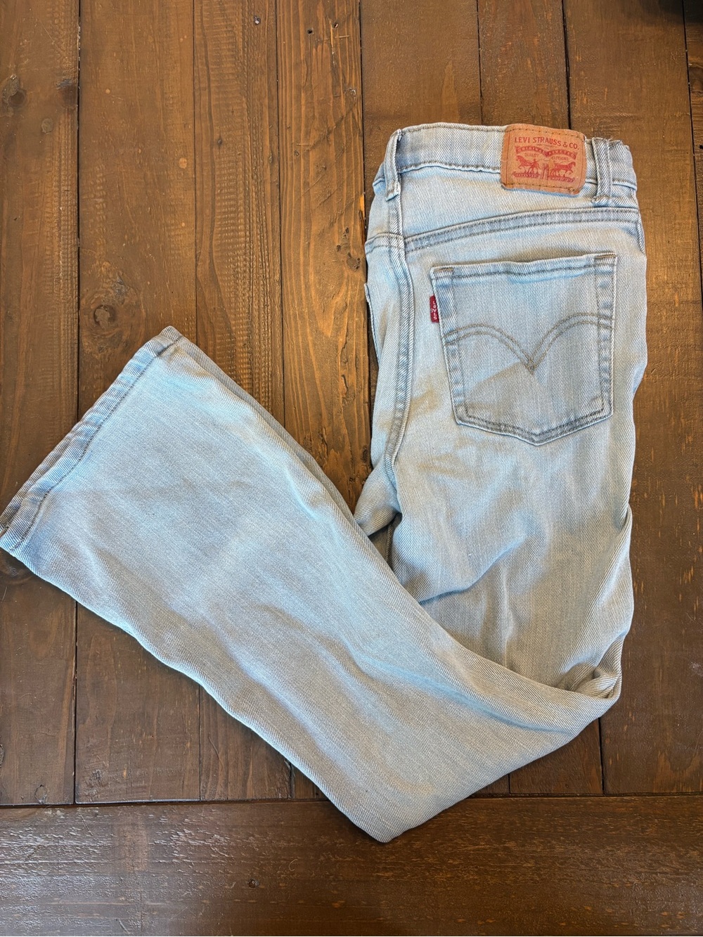 Levi's Light Blue Kids 726 Flare Jeans